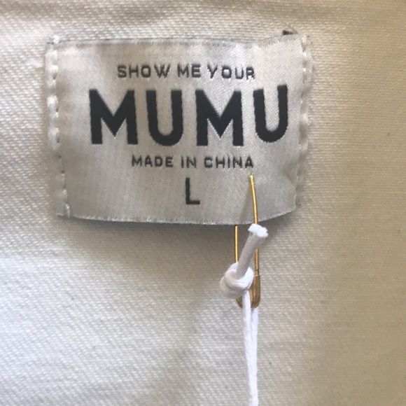 Show Me Your MuMu White Jumpsuit - Picture 10 of 16